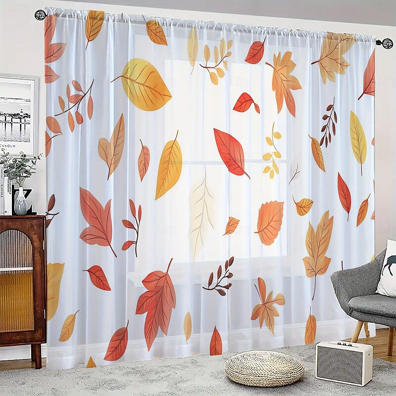 2 Panels Halloween Curtain Drapes Blackout Curtain For Living Room Bedroom Kitchen Window Treatments Thermal Insulated Room Darkening4
