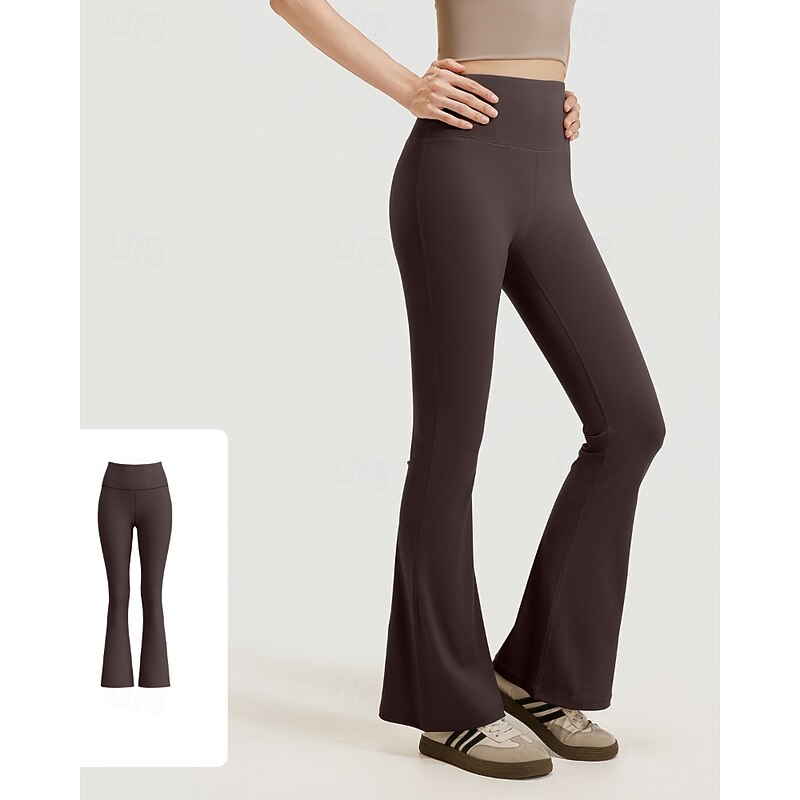 Women's Slacks Leggings Cozy Leggings Streetwear Casual Full Length Natural Plain Elastic Waist Soft Street Holiday Daily Wear milk white Dark-Gray Lake blue Navy Fall Regular Fit