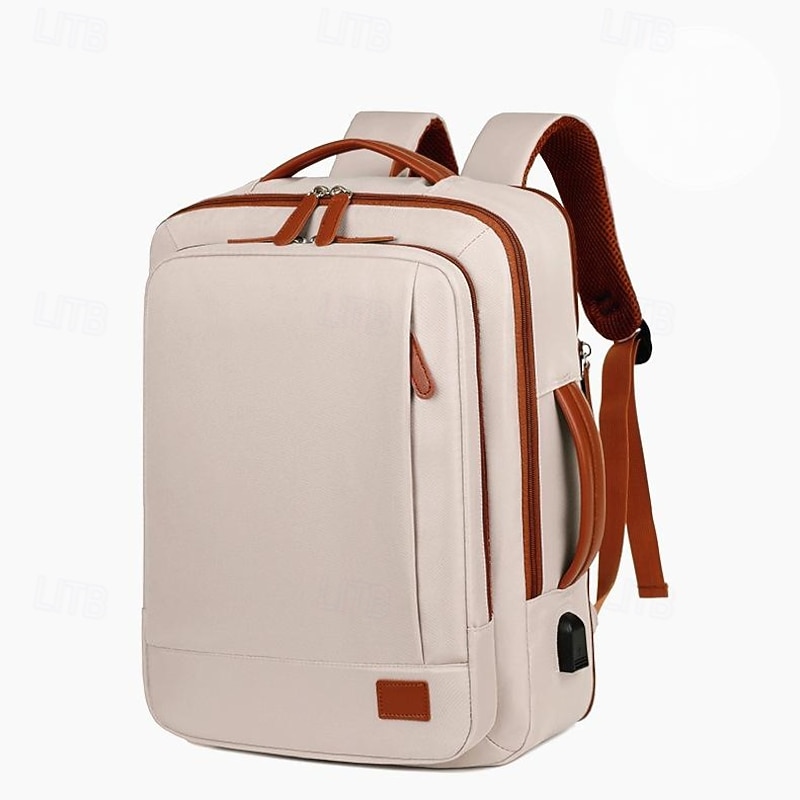 Men's Modern Laptop Backpack with USB Charging Port – Stylish Business and Travel Bag with Large Capacity for Work and University Use4