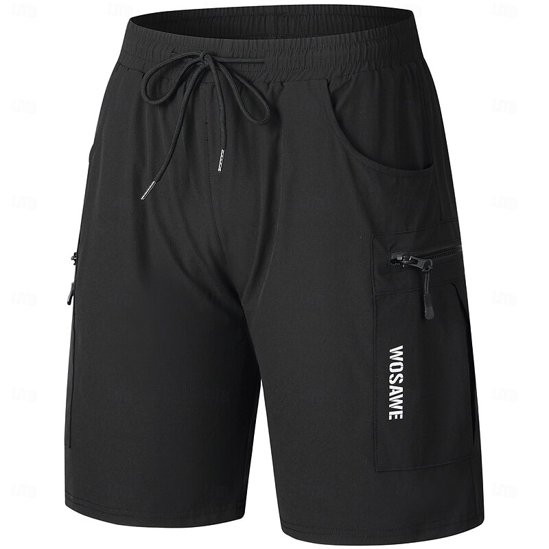 WOSAWE Summer Road Bike Speed Mountain Shorts Multifunctional Pocket Cycling Shorts Breathable Quick Dry Cycling Jersey BD1292