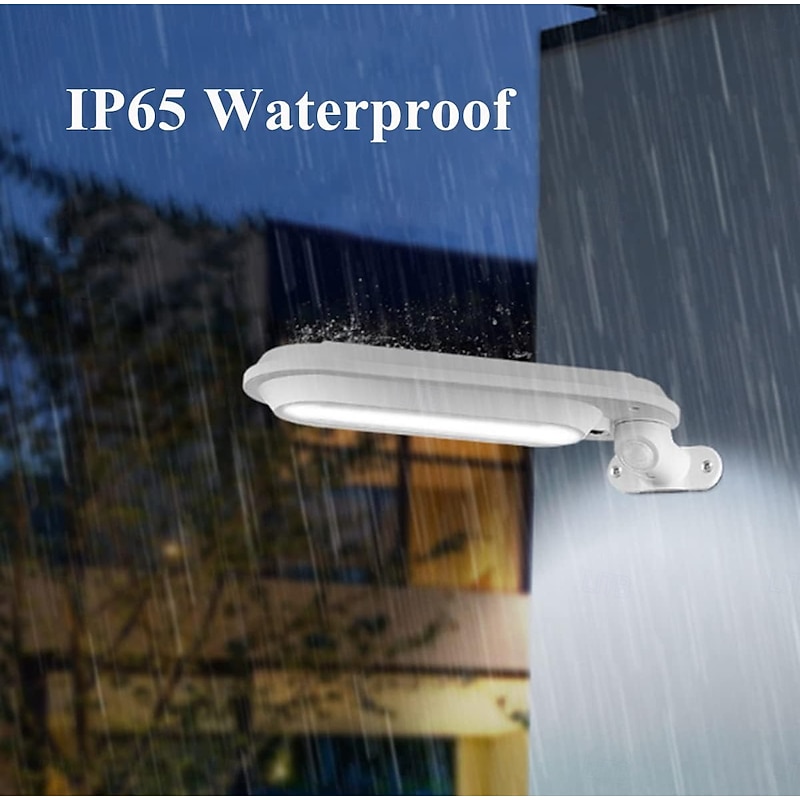 Rotatable Motion Sensor Solar Powered Light Wall Light Outdoor Solar Waterproof Exterior Wall Light for Front Door Backyard Garage Fence Patio Porch Decoration3