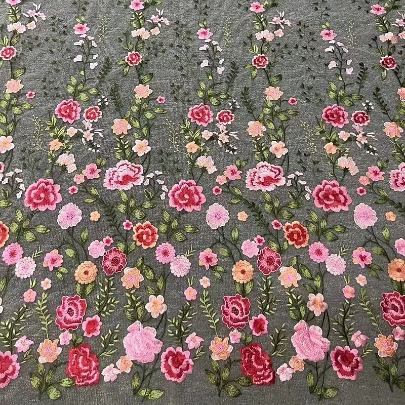 Jacquard Embroidered Floral A-Line Evening Gown Elegant Dress Formal Wedding Floor Length Sleeveless Off Shoulder with Pleats2