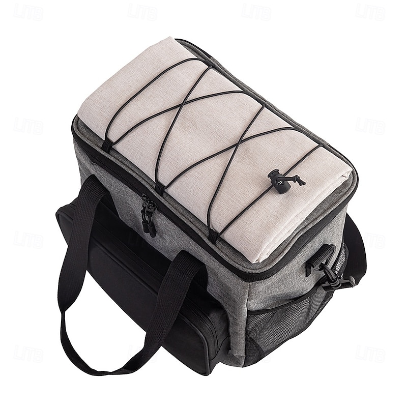 Lunch Bag for Women and Men for Back to School Office Picnic Hiking Beach Large Capacity Outdoor Multifunctional Insulated Cooler Tote Portable Handheld Lunch Bag Camping Fresh Keeping Picnic Carrier3