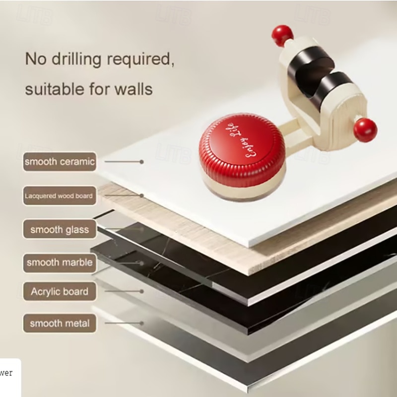 3pcs Adjustable Suction Cup Shower Holder, Drill-Free Rotatable Shower Head Bracket, Removable Wall Mount Shower Rack for Bathroom & Kids4