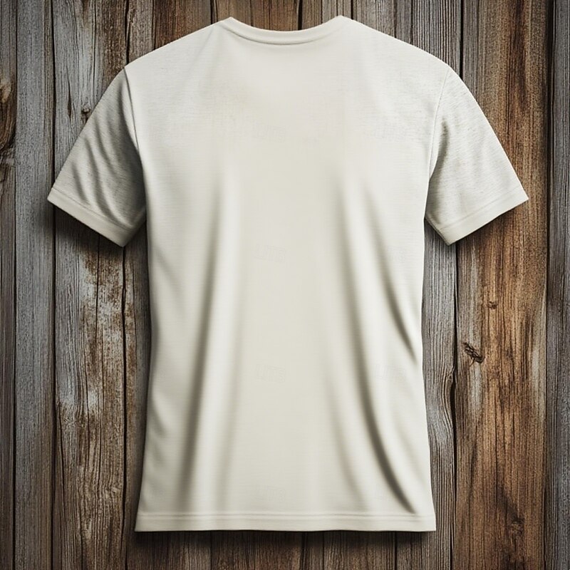 Men's Halloween Cool Skulls T Shirt Henley Shirt Short Sleeve Designer Retro Vintage Gothic Street Casual Daily Summer Spring All Seasons White Henley Henley T-Shirt2