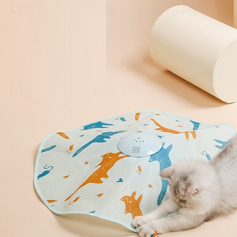 Feather Toy Interactive Toy with Removable USB Charger Pet Exercise Releasing Pressure Pet Training for Cat Indoor Outdoor Pet Play3