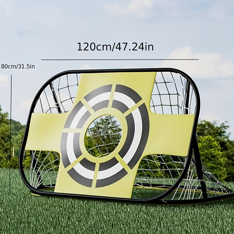 Portable Pop-Up Indoor/Outdoor Shooting Target Foldable Super Shot Sports Lawn Yard Football Training Goal One Piece3