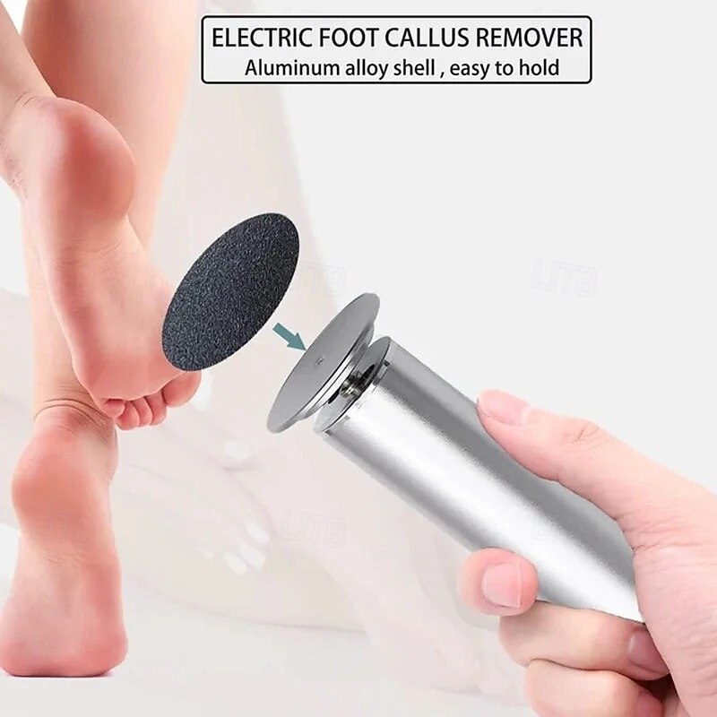Electric Foot Care Pedicure Foot File Callus Remover Dead Skin Exfoliator Foot Scrubber Professional Foot Care Machine for Soft Smooth Feet Pedicure Tool for Home Use2