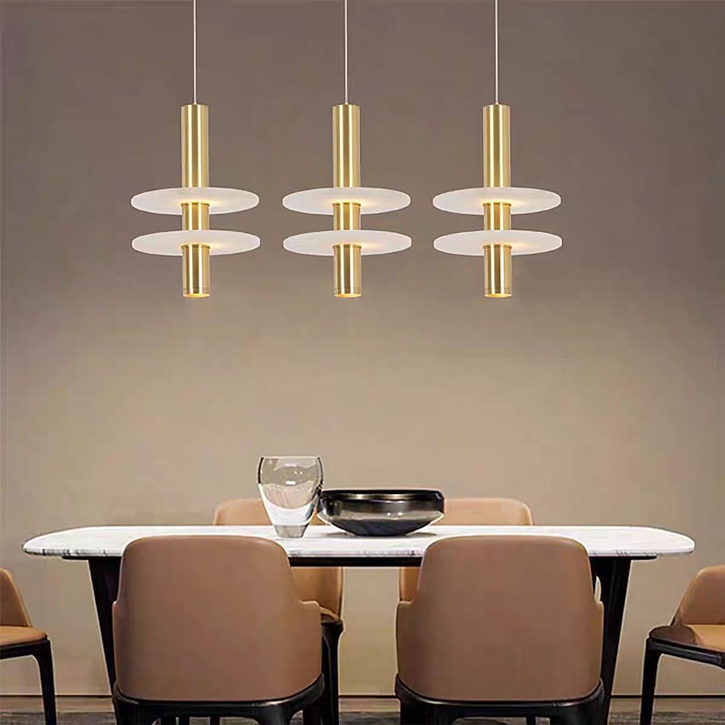 Modern Luxury Alabaster Pendant Light Double Bee Living Room LED Lamp Small Natural Marble Chandelier2
