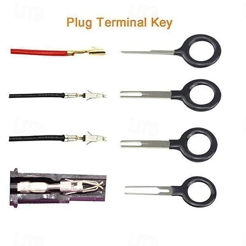 Terminal Removal Tool Kit for Automotive Wire Harness Terminal Extractor Connector Pin Remover Electrical Terminal Disassembly Tool Durable and Easy to Use4