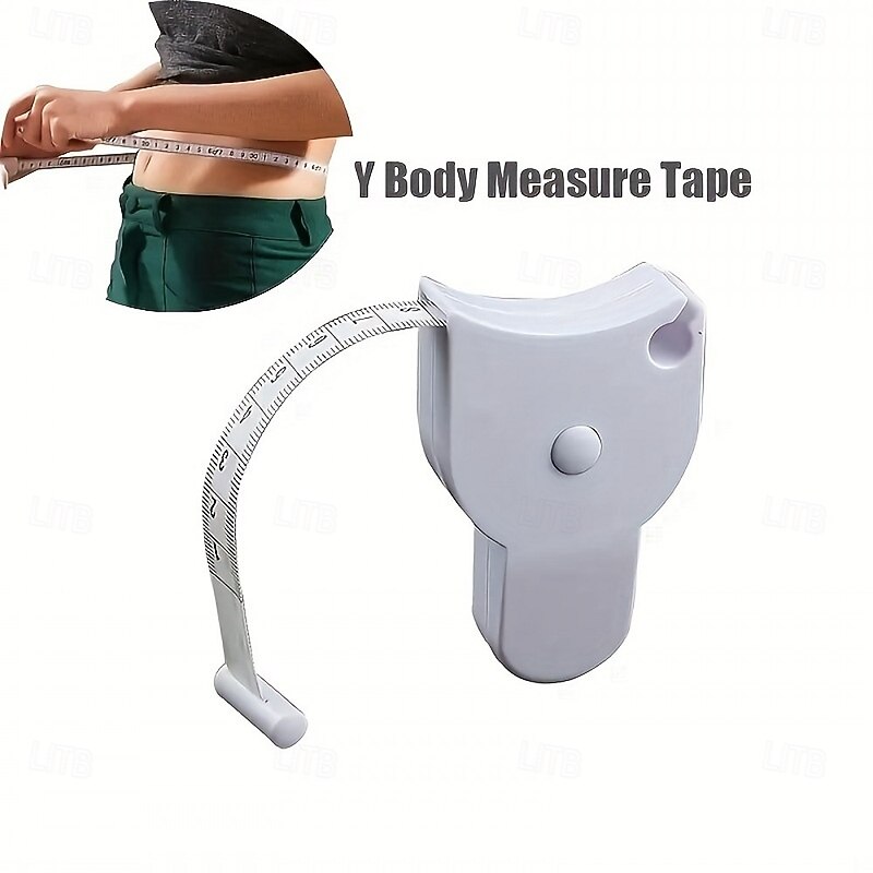 Portable Automatic Telescopic Tape Measure Body Waist Circumference Sewing Tailor Dressmaking Measure Ruler Meter Film For Waist Chest Legs2
