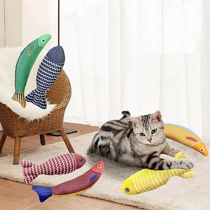 3Pcs Chew Toy Interactive Toy Catnip Toy with Durable Pet Exercise Releasing Pressure Pet Training Teething Rope Toy for Cat Indoor Outdoor Pet Play3