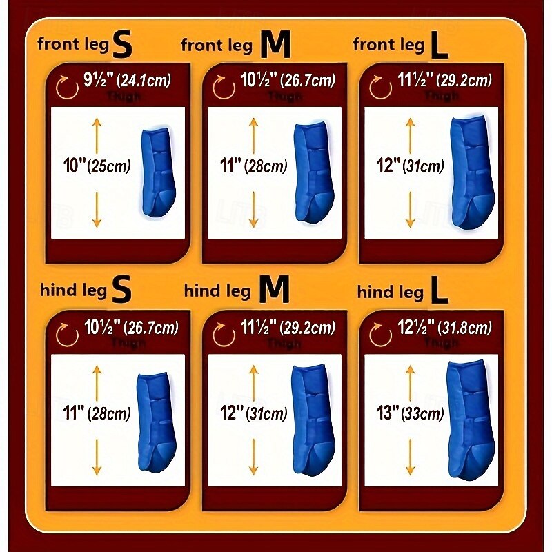 4 Breathable Protective Riding Boots - Ultimate Comfort and Durability for Active Horses, Without Battery3