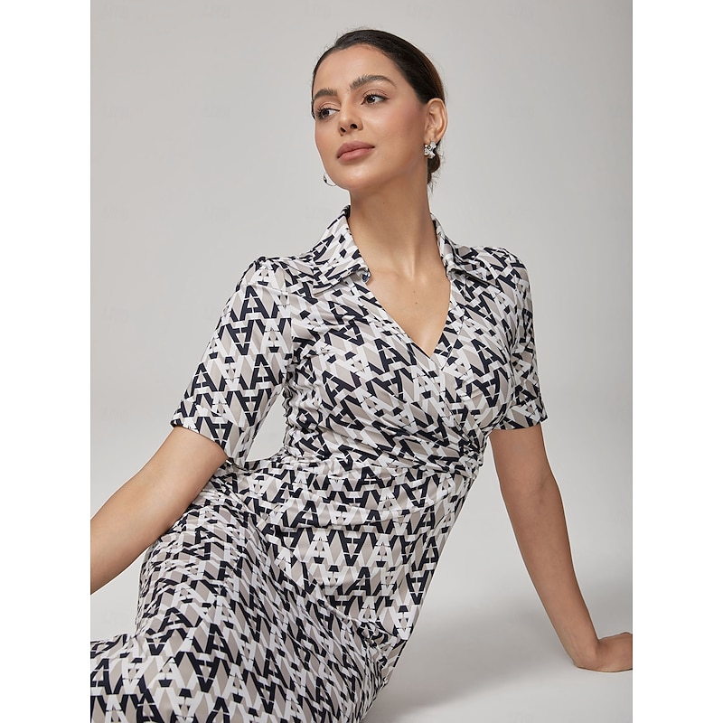 Stretch Waist-Cinching Mermaid Midi Dress2