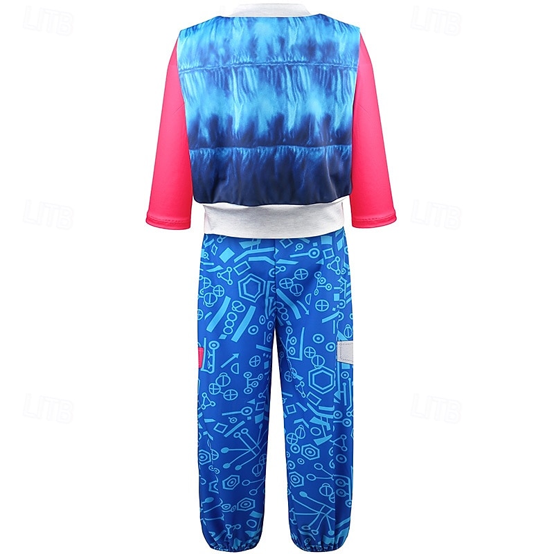 Zombie School Zombies 4 Addison Costume Fancy Dress Movie Cosplay for Girls' Kids Halloween Carnival Performance Comic Con Anime Expo4