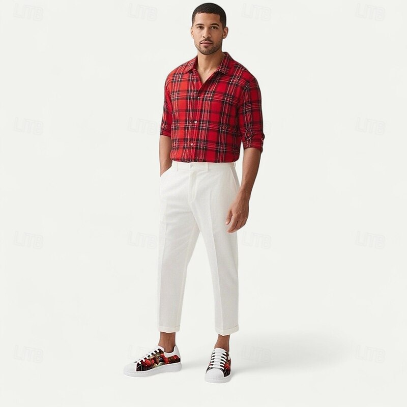 Men's White Sneakers with Steampunk-Inspired Gears Print for Casual Outfits Walking and Halloween Parties2