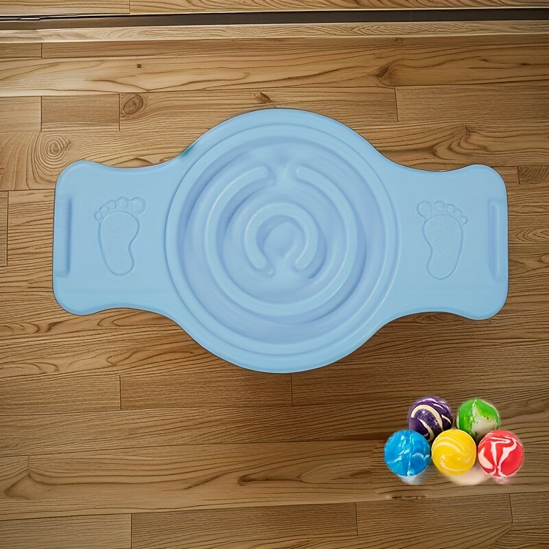 Durable Plastic Training Balance Board - Enhances Focus & Coordination Perfect for Home & Kindergarten Playtime Sensory Toys for Youngsters in Pink/Green/Blue4