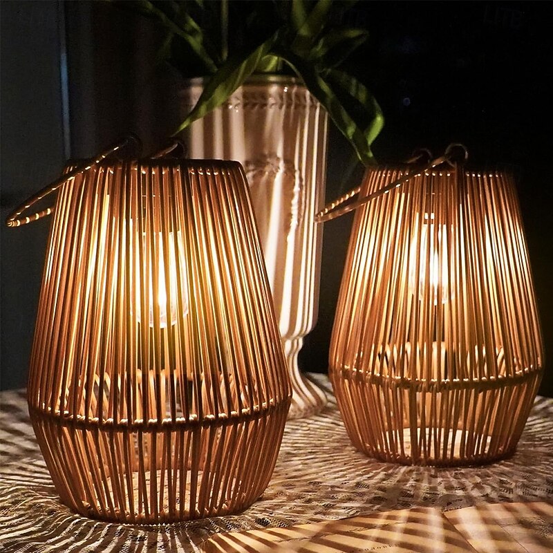 Solar Lanterns Outdoor Waterproof Hanging Solar Lights Outdoor Waterproof Solar Lamp Lights Decoration for Outside GardenYardPatioPorchTreesLawnPathway Decor3