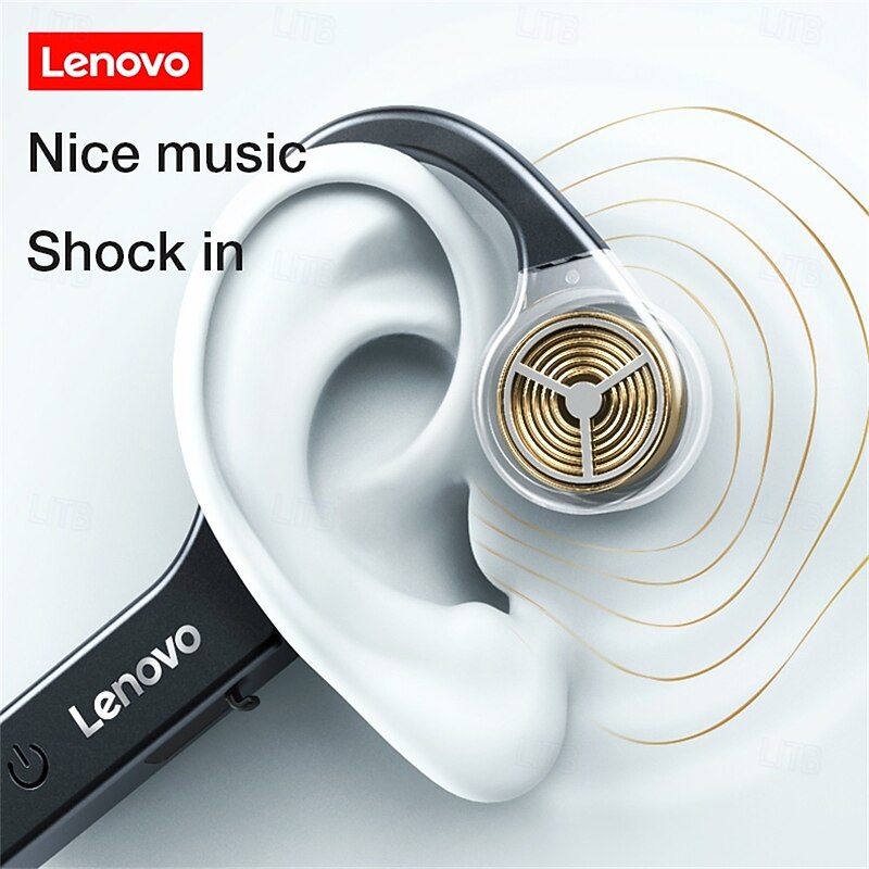 Lenovo X4 Bone Conduction Headphone Bone Conduction Headphones Bluetooth5.0 Ergonomic Design HIFI IPX5 for Apple Samsung Huawei Xiaomi MI Mobile Phone4