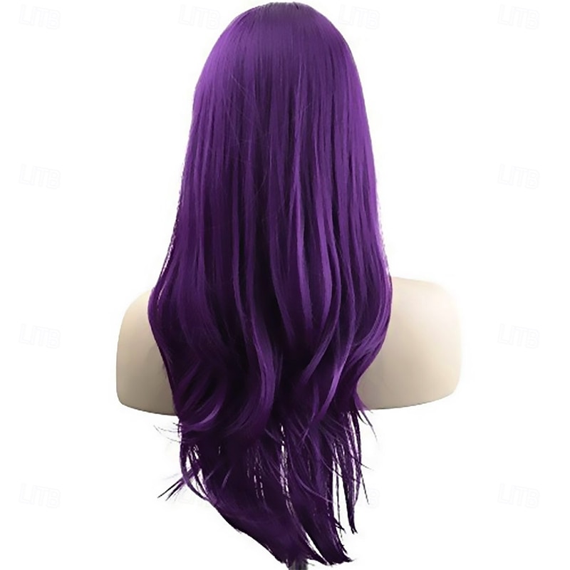 28 inch Fashion Wigs Long Wavy Curly Hair Cosplay Wig  Halloween Cosplay Party Wigs4
