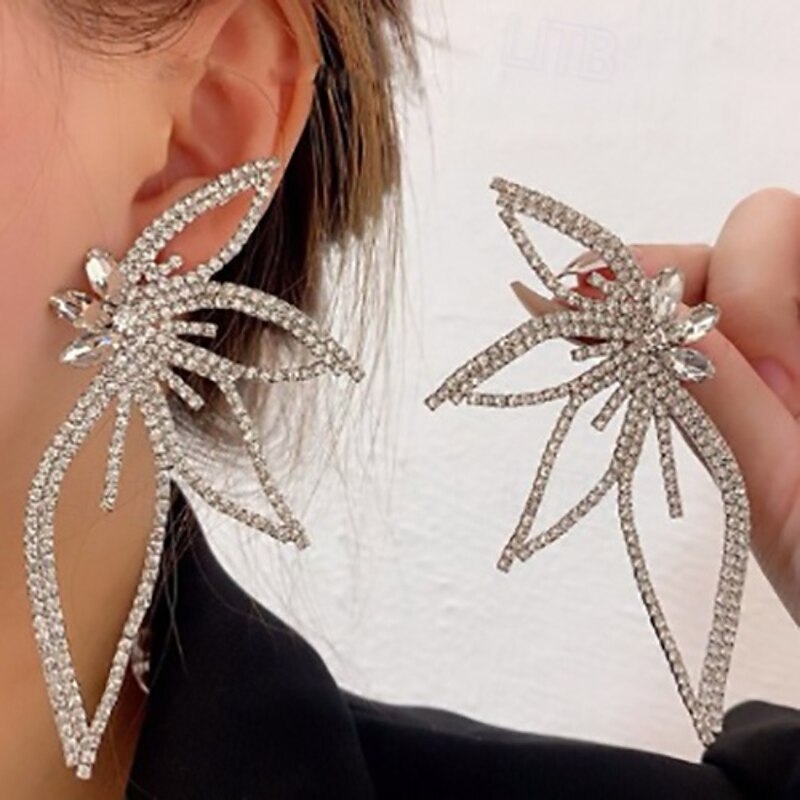 Earrings Classic Blessed Earrings Jewelry Silver For Wedding Gift Daily Engagement Festival