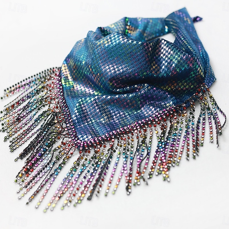 Cute Scarf for Ladies Eye catching Fringed Bandana Cowgirl Bachelorette Party Decoration for Bride and Bridesmaids