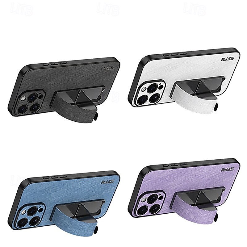 Phone Case For iPhone 16 iPhone 16 Pro 16 Pro Max 15 15 14 Pro Max Plus Back Cover with Wrist Strap Shockproof Retro PC