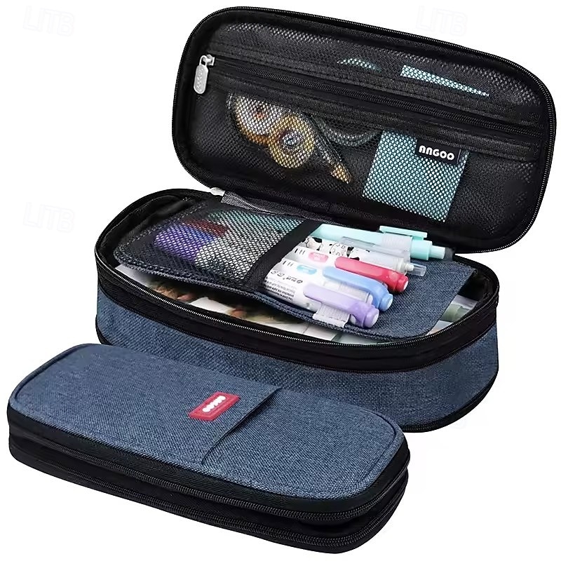 Pencil Cases Large Capacity Pencil Bag Pouch Holder Box for Girls Office Students Organizer School Stationery Supplies