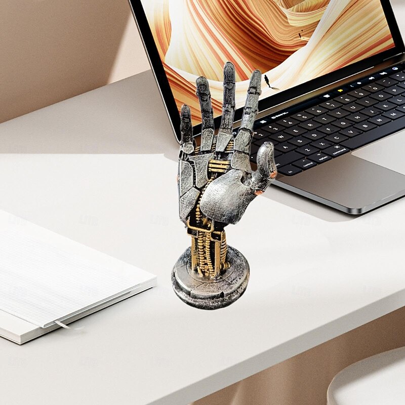 Generic Modern Robotic Hand Sculpture for Gaming Display4