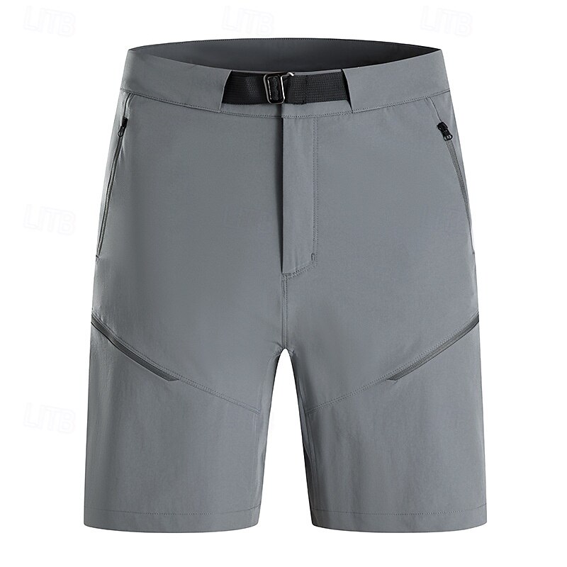 Men's Running Shorts Cargo Shorts Hiking Shorts Military Summer Outdoor Regular Fit Quick Dry Breathable Shorts Dark Grey Black Hunting Climbing Camping / Hiking / Caving S M L XL XXL2