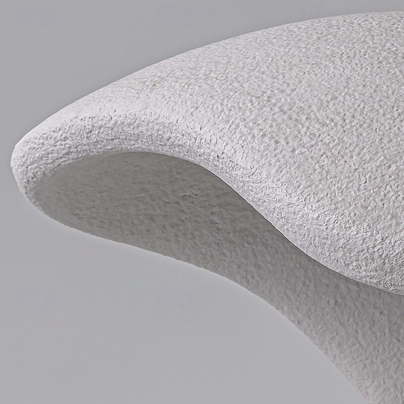 Modern Simple Wabi-sabi Vintage Style Pendant Light, 18cm Height, Warm White White Light, E26 E27, Adjustable Chain3