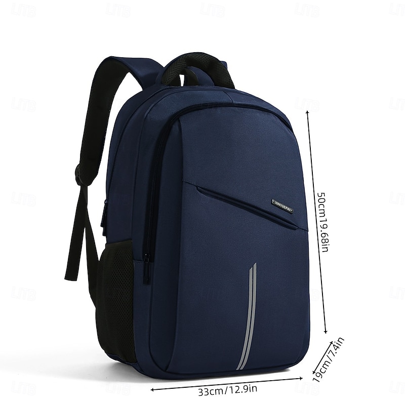 Men's Slim Waterproof Laptop Backpack for Work and School – Lightweight Business Travel Bag with Anti-Theft Pocket and Multi-Compartment Design3