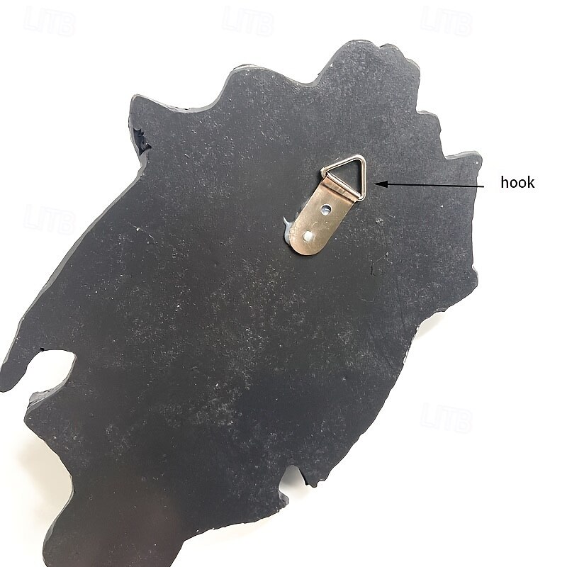 Whimsical Art Deco Tree Spirit Sculpture - Wall-Mounted No-Battery Electricity-Free Outdoor Statue for Halloween and Christmas Decorations - Unique Garden Decoration Handcrafted Resin Design Weat4