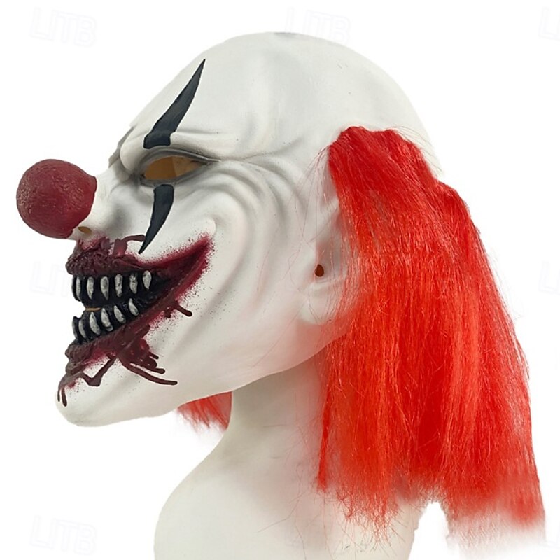 Witch Joker Clown Halloween Mask Creepy Clowns Scary Full Head Adults' Men's Women's Unisex Halloween Carnival Performance Party Easy Halloween Costumes Dress Up2