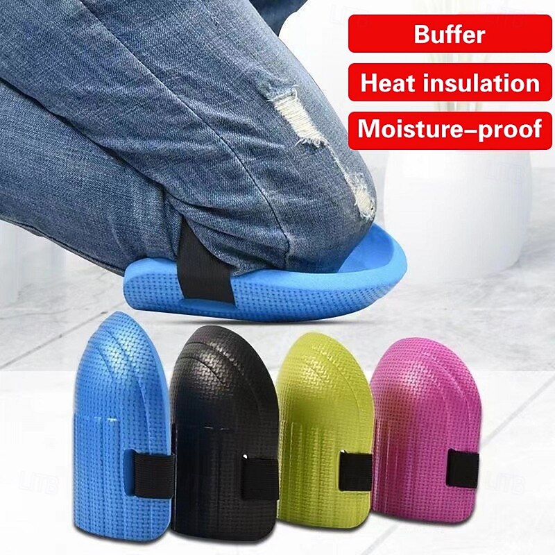 1Pair Foam Knee Pad Protective Moisture-proof Working Soft Padding Workplace Safety Self Protection Sport Kneepad For Gardening Cleaning Tools2