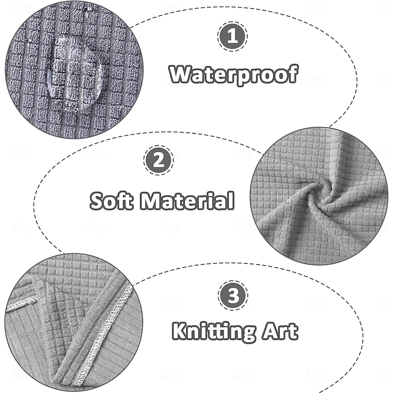 2 Pack Armchair Saver Protective Covers Armrest Cover Stretch Sofa Protective Covers For Armrests4