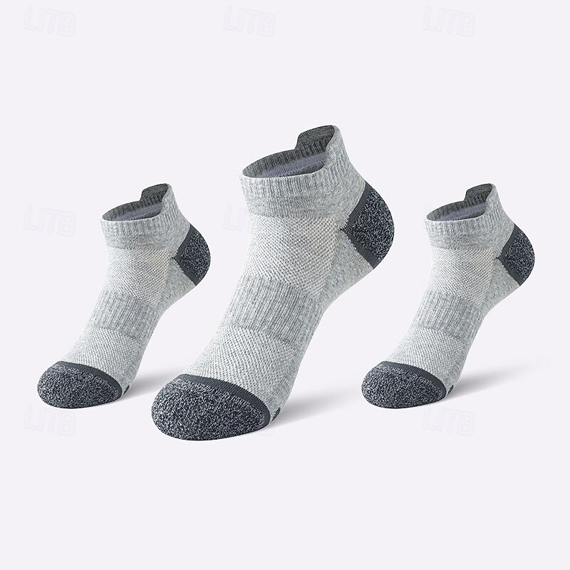 Men's 2 Pairs Multi Packs Socks Running Socks Casual Socks Black White Color Color Block Vacation Sports & Outdoor Daily Basic Medium Spring Fall Fashion Casual4