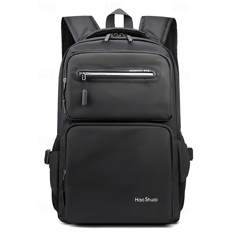 Men's Waterproof Laptop Backpack with USB Charging Port and Reflective Strips – Travel & Business Bag for College, Work or Commuting