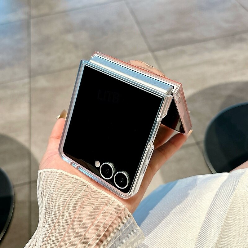 Phone Case For Samsung Galaxy Z Flip 7 Z Flip 6 Z Flip 5 Z Flip 4 Z Flip 3 Back Cover Shockproof Retro TPU PU Leather3