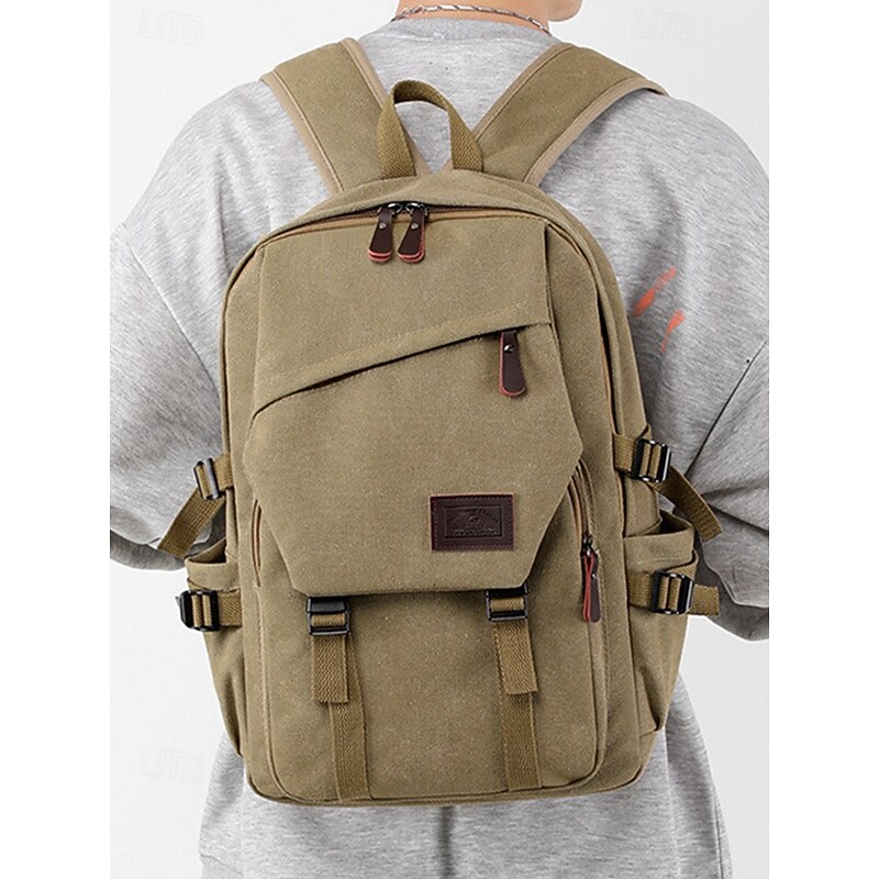 Men's Water-Repellent and Scratch-Resistant Backpack - Stylish Casual Daypack for Travel, School and Everyday Use
