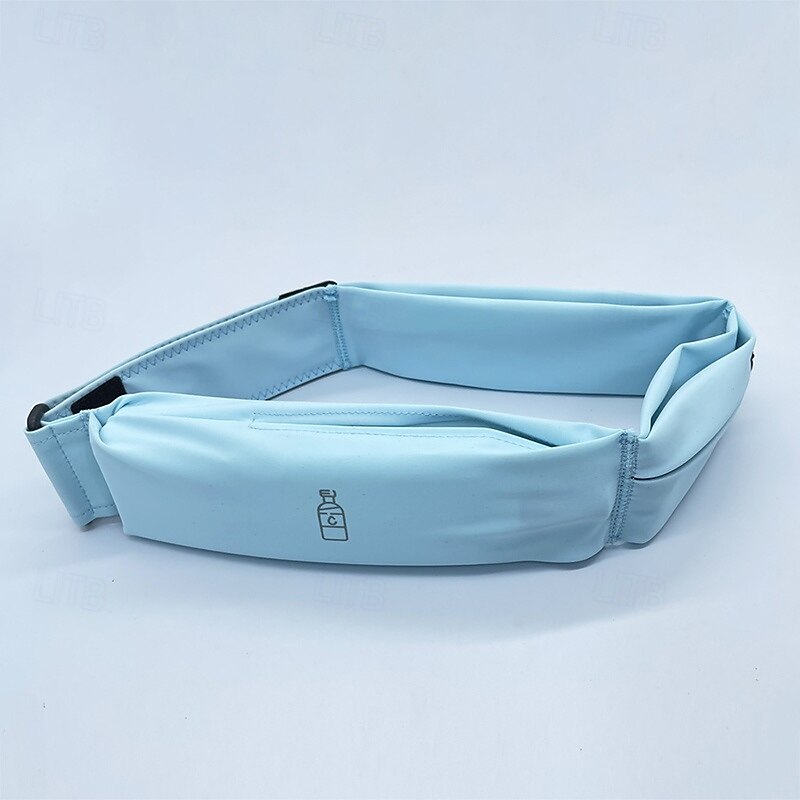 Running Belt Fanny Pack Phone Holder Belt Sport Waist Pack for Marathon Jogging Running Sports Bag Lightweight Multifunctional Pockets Invisible Zipper Lycar Men's Women's Running Bag4