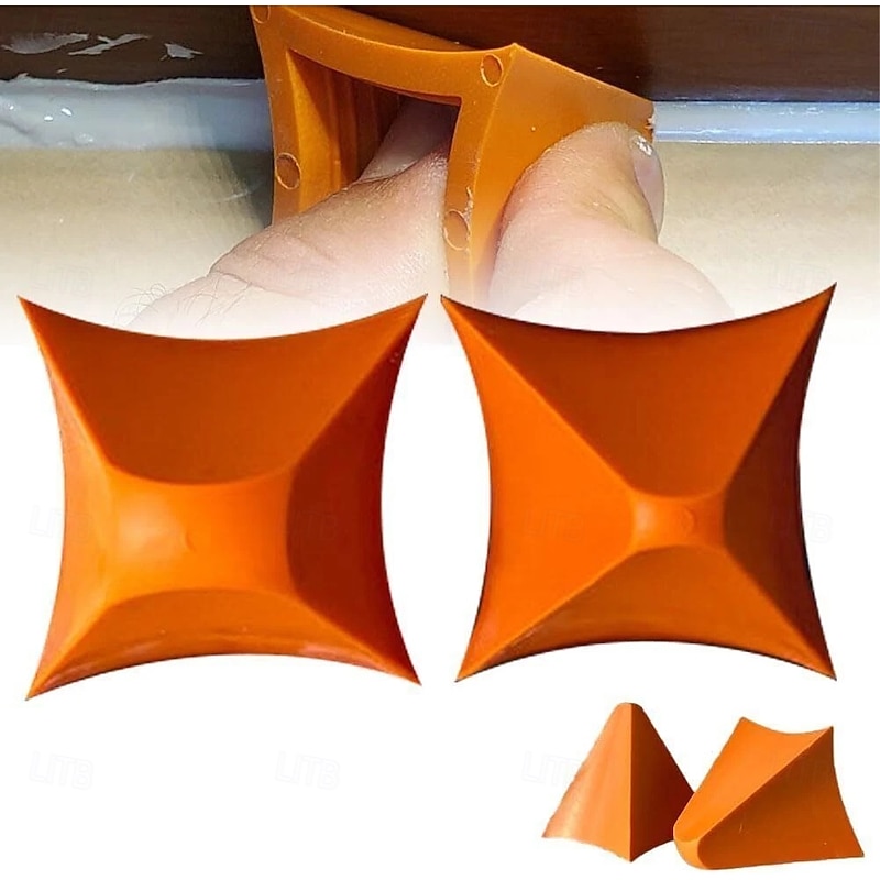 1SET(2PCS) Silicone Seam Tools, Silicone Caulking Tool, Caulk Finishing Tool