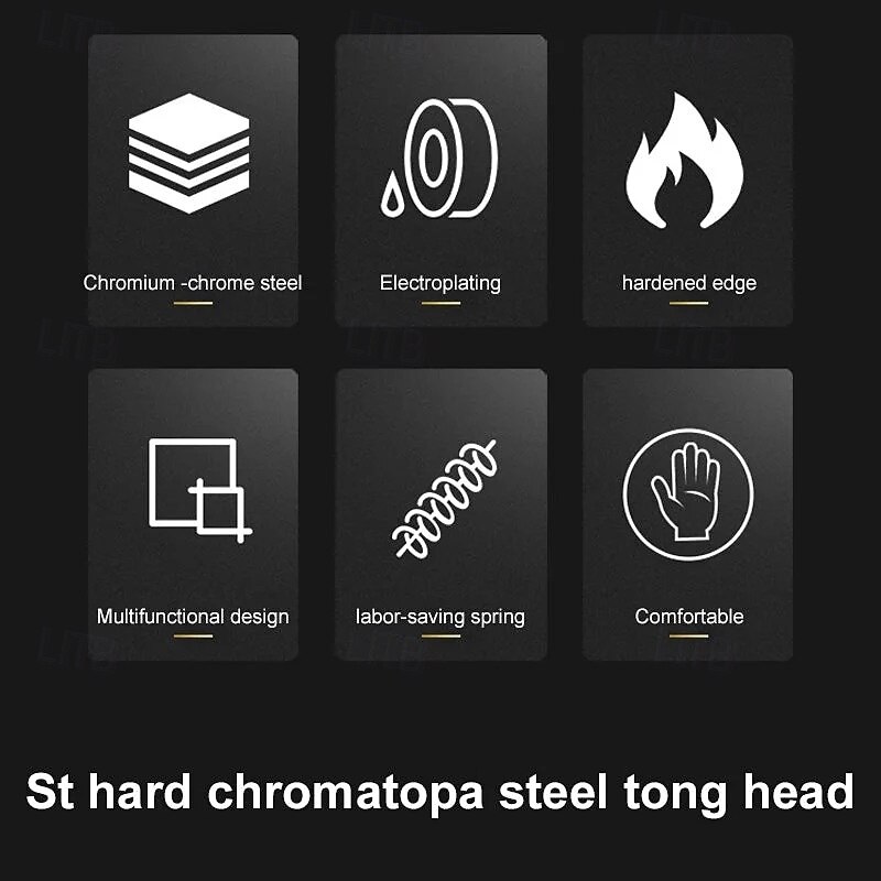 6 in 1 Multifunctional Wire Stripper Industrial Grade Electrical Tool 7 Inch Professional Pliers for Cutting Stripping Crimping Bending Wire and Cable4