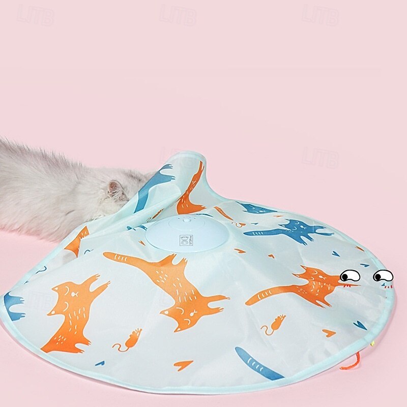 Feather Toy Interactive Toy with Removable USB Charger Pet Exercise Releasing Pressure Pet Training for Cat Indoor Outdoor Pet Play2