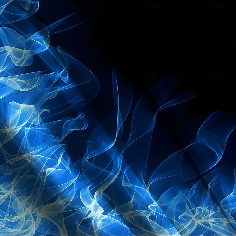 Men's Flame Trousers Baggy Pants Casual Pants Mid Waist Fashion Casual Holiday Streetwear Elastic Drawstring Waist Linen-Like Pants with Pockets Summer Spring 3D Print Red Blue Purple2