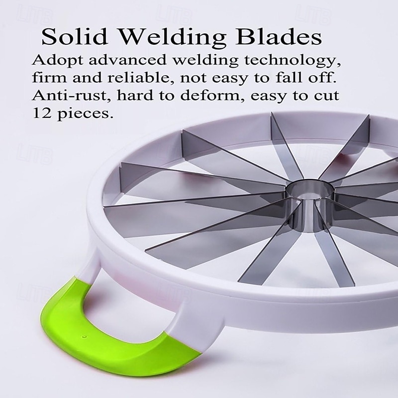 Stainless Steel Watermelon Slicer Large Watermelon Slicer Kitchen Tool Hami Melon Fruit Slicer4