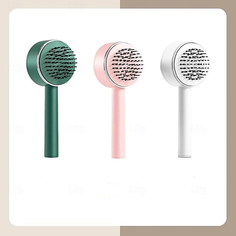 3D Air Cushion Massager Brush Upgraded Pressing Air Cushion Comb Scalp Massager for Women Hair Styling Detangling Brush for Straight and Curly Hair Home Use4