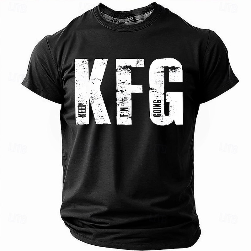 KFG Keep F'n Going T-Shirt Men's Short Sleeve Motivational Graphic2