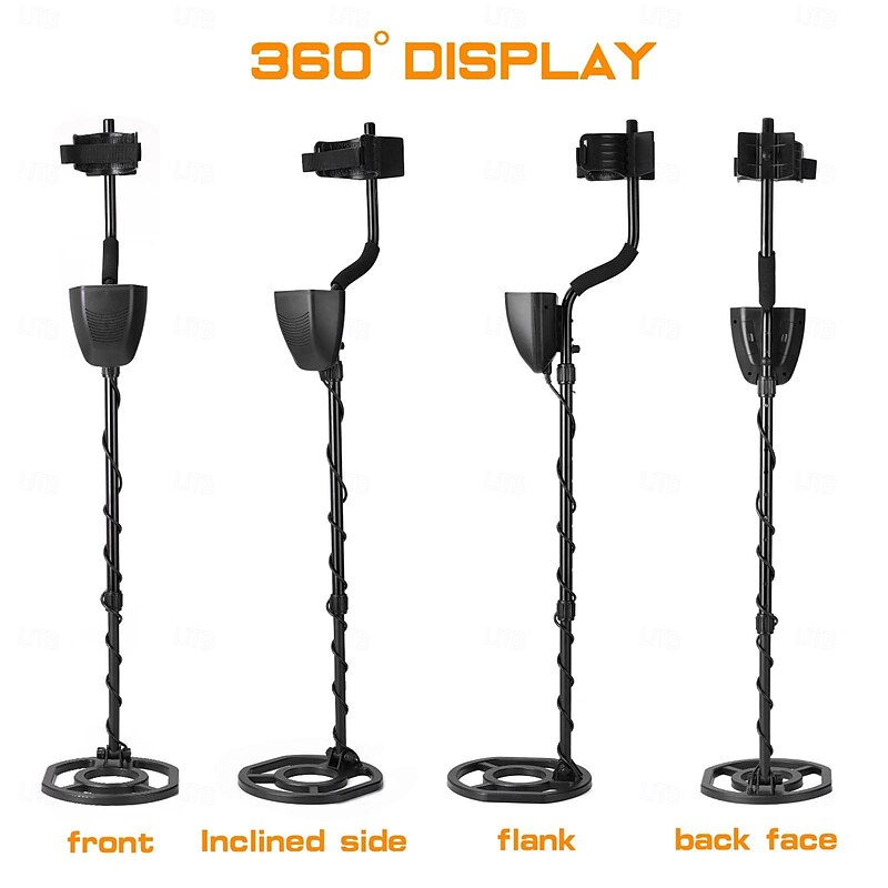 MD920 Underground Metal Detector Treasure Finder Gold Digger with 3.5mm Earphone Jack Waterproof Treasure Metal Detector3