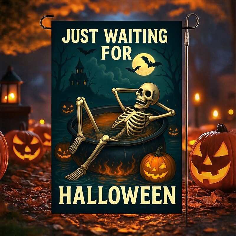 Halloween Garden Flag Banner – 